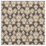 Retro Mid Century Modern Diamond Fabric