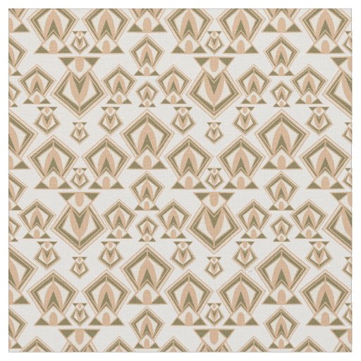 Retro Mid Century Modern Diamond Fabric