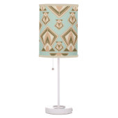 Retro Mid Century Modern Diamond Table Lamp (Right)