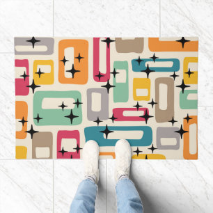 Retro Mid Century Modern Doormat