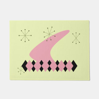 Retro Mid Century Modern Doormat