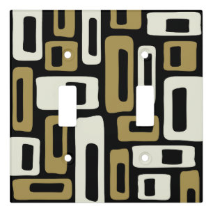 Retro Mid Century Modern Light Switch Cover