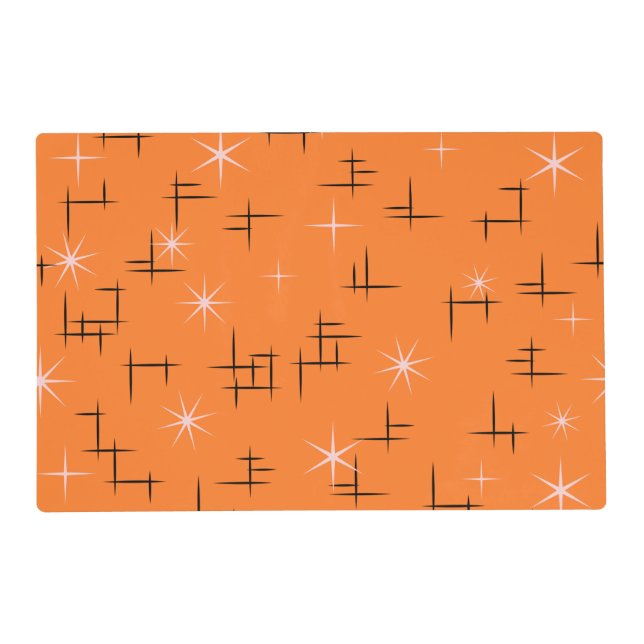 Retro Mid Century Modern Placemat (Front)