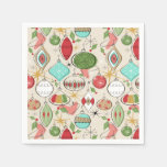Retro Mid Century Modern Xmas Napkins
