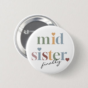 Retro Mid Sister Button