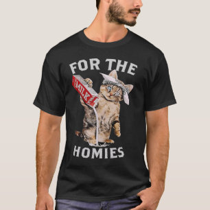 Retro Milk Cat For The Homies Vintage T-Shirt