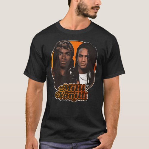 Retro Milli Vanilli Tribute Classic T_Shirt