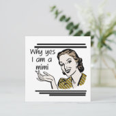 Retro Mimi T-shirts and Gifts (Standing Front)