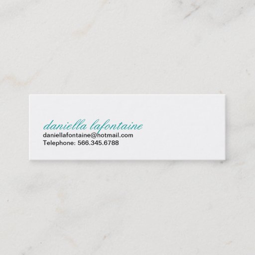 Customizable Retro Mini-Calling Cards Business Card Templates