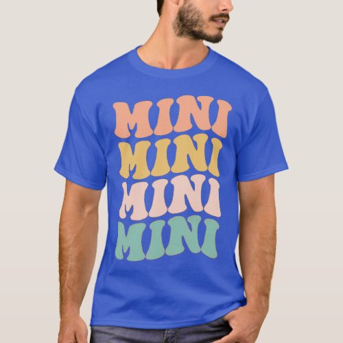 Retro Mini  Mother Day Gift Mama and Mini Matching T_Shirt