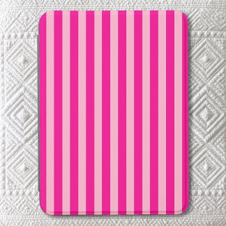 Retro Minimalist Hot and Light Pink Stripe Kindle Cover