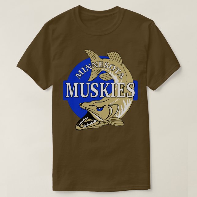 Retro Minnesota Muskies ABA Basketball 1967 TShirt (Design Front)