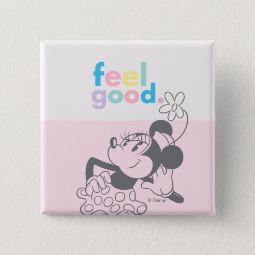 Retro Minnie Mouse _ Feel Good Button
