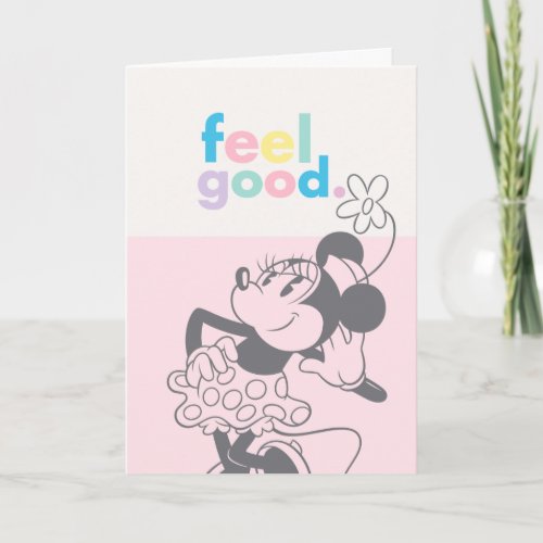 Retro Minnie Mouse _ Feel Good Card