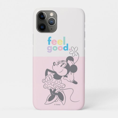 Retro Minnie Mouse _ Feel Good iPhone 11 Pro Case