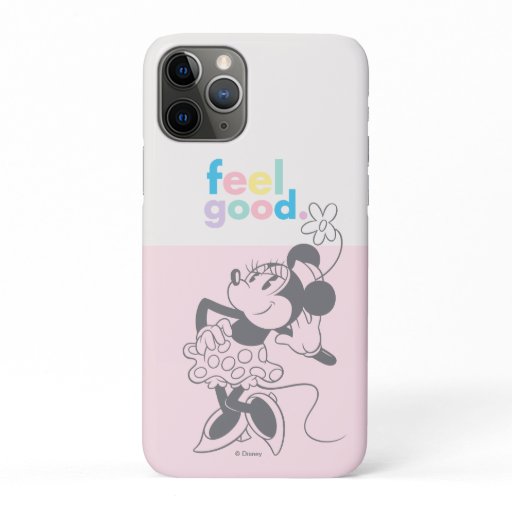 Retro Minnie Mouse - Feel Good iPhone 11 Pro Case