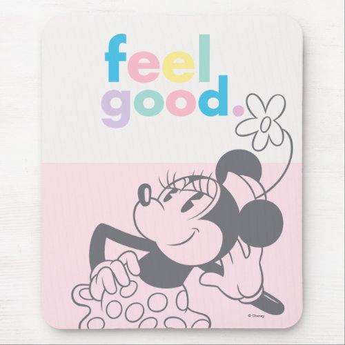 Retro Minnie Mouse _ Feel Good Mouse Pad
