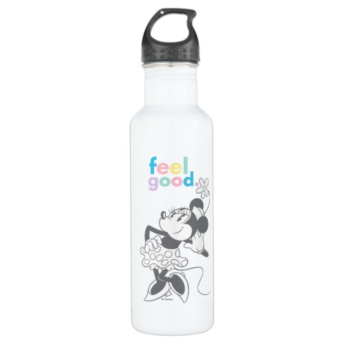 Retro Minnie Mouse _ Feel Good Stainless Steel Water Bottle