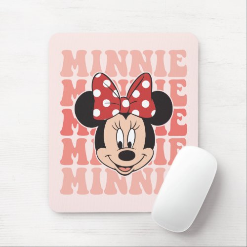Retro Minnie Mouse Mouse Pad