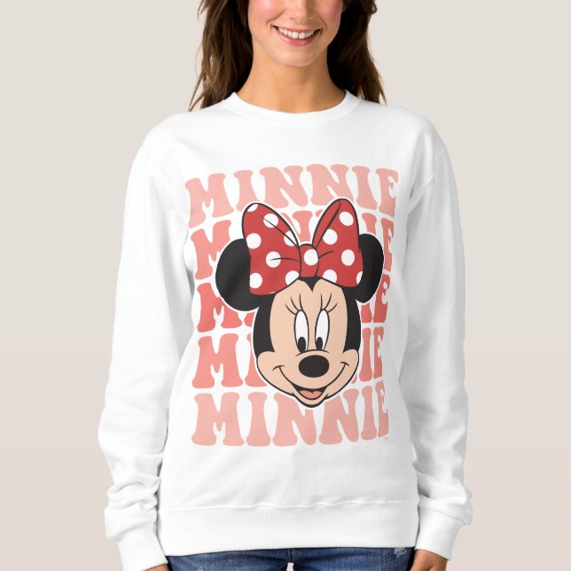 Retro Minnie Mouse Sweatshirt (Front)