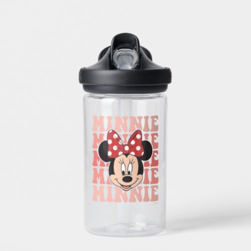 Retro Minnie Mouse Water Bottle