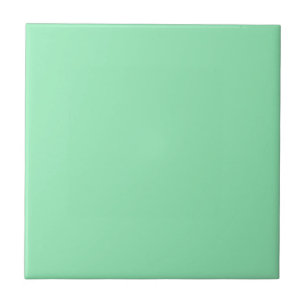 Retro Mint Green Solid 1950's Color Vintage Ceramic Tile