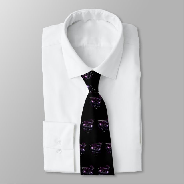 Retro Mix Neck Tie (Tied)