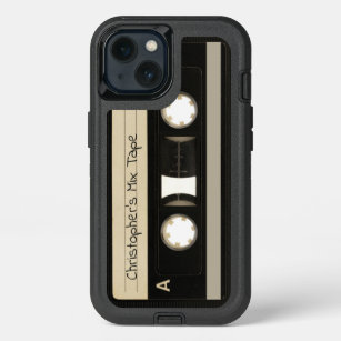Retro Mix Tape 80s Personalized iPhone 13 Case