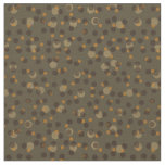 Retro Mocha Latte 1970s Bubble Dream   Fabric