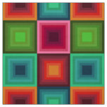 retro mod 60s 70s fabric pattern
