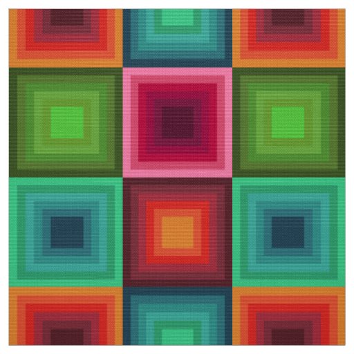 retro mod 60s 70s fabric pattern