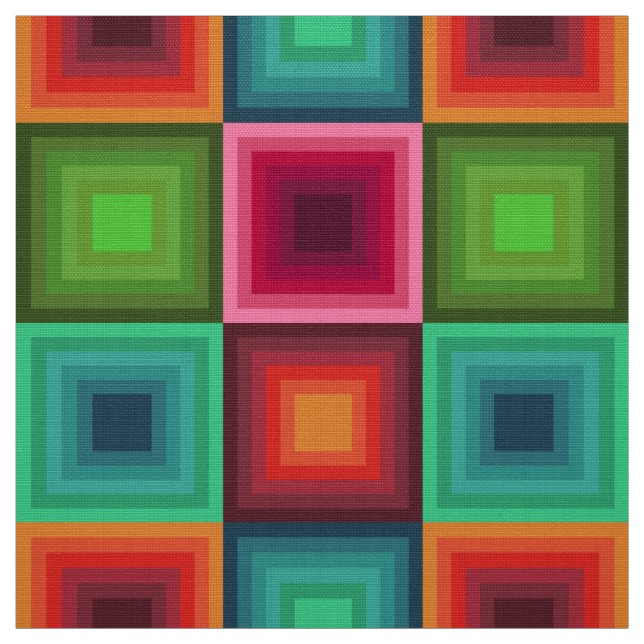 retro mod 60s 70s fabric pattern (Swatch)