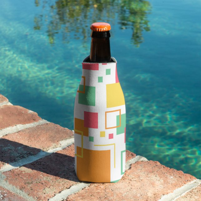 Retro Mod Citrus Bottle Cooler (In Situ Pool)