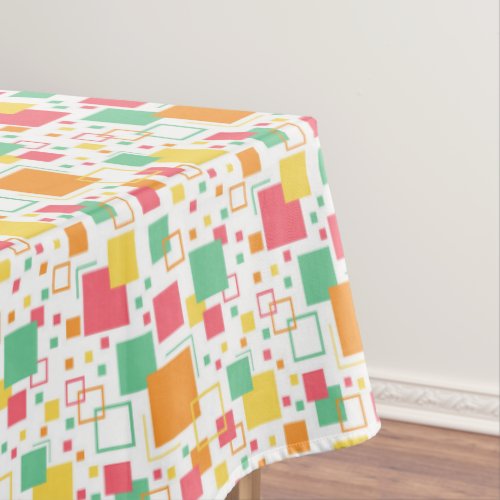 Retro Mod Citrus Tablecloth