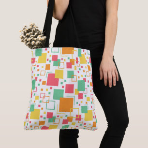 Retro Mod Citrus Tote Bag
