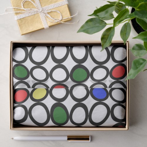 Retro Mod Fun Tissue Paper