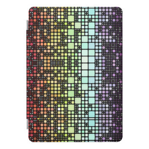 Retro Mod Geometric Groovy Funky Neurogender Pride iPad Pro Cover