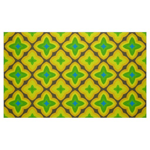 Retro mod pattern  fabric