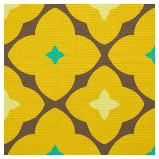 Retro mod pattern  fabric