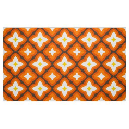 Retro mod pattern fabric