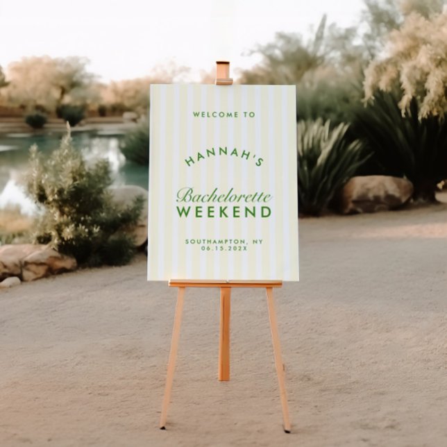 Retro Modern Bachelorette Welcome Sign Foam Boards (Retro Modern Bachelorette Welcome Sign Foam Boards)