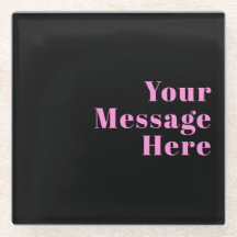 Retro-modern Editable Text | Black & Pink