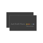 Retro Modern Elegant Pets Paws Professional Business Card Retro Modern Elegant Pets Paws Professional Business Card