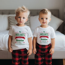 Retro Modern Family Reunion Logo