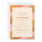 Retro Modern Geometric Pink Orange Couples Shower