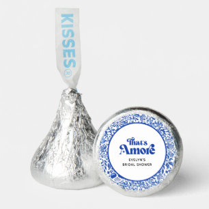Retro Modern Italian Mediterranean Bridal Shower Hershey®'s Kisses®