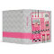 Retro Modern Pink Kitchen Recipe Binder