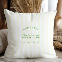 Retro Modern Vintage Green & Yellow Bachelorette