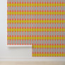 Retro Modern Yellow Mint Pink Geometric Plaid Cute Wallpaper