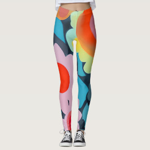 Retro Modflowers Leggings